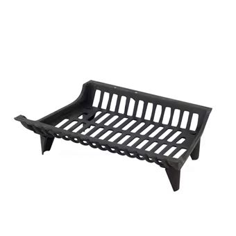 Porte Bûches Grille en Fonte Pour Cheminée Sannover - 1