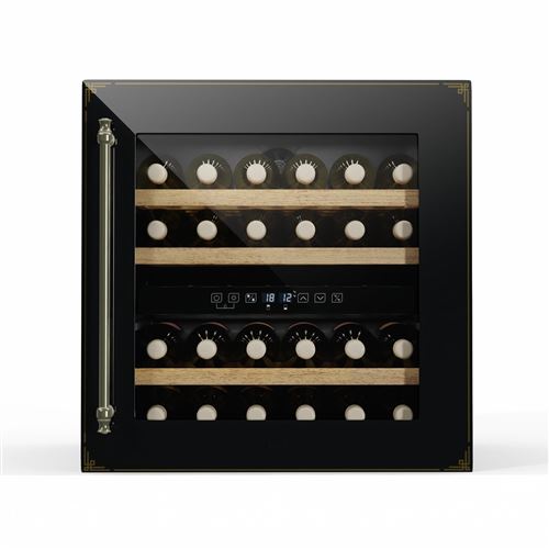 Klarstein Vinsider Victoria 36 - Frigorifero Per Vini  36 Bottiglie  Touch  Protezione Uv  Led  Silenzioso  3 Ripiani