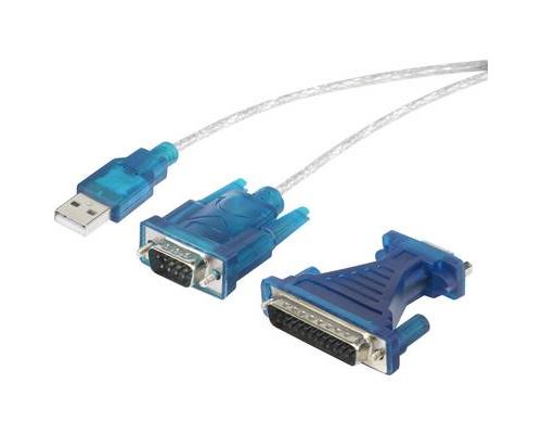 Renkforce - USB / serial cable kit - zwart