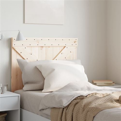 vidaXL Tête de lit 80x104 cm bois massif de pin