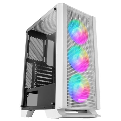 Mars Gaming MC-C Verre Trempé USB 3.0 Blanc - Image 4
