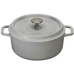 SITRAM Cocotte TRADIFONTE - 712573 - 5L Fonte émaillée ronde blanc