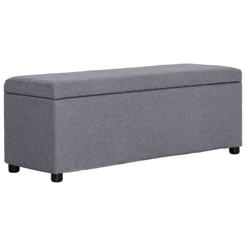 Vidaxl Gris/Clair Banc Avec Compartiment - Image 3