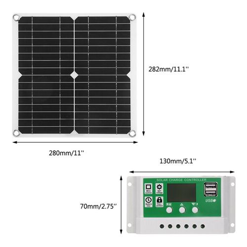 Panneaux solaires 12v pour charger la batterie en voyage 