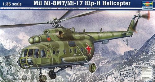Maquette h&eacute;licopt&egrave;re Trumpeter MI-17 HIP-H- 1/35 - Maquette d'h&eacute;licop