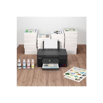 Canon PIXMA G3570 - Imprimante multifonctions - couleur - jet d'encre - rechargeable - Legal (216 x 356 mm) (original) - A4/Legal (support) - jusqu'à 11 ipm (impression) - 100 feuilles - USB 2.0, Wi-Fi(ac) - noir