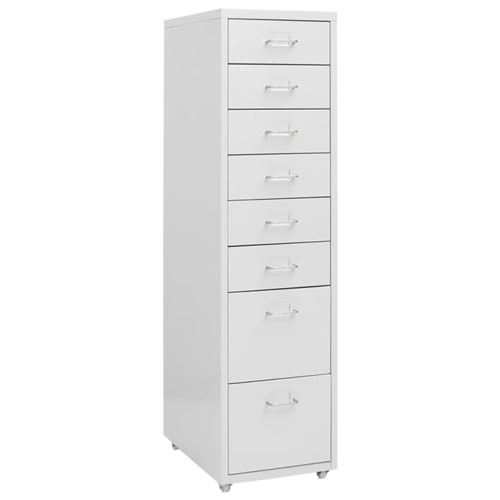 Vidaxl Gris Classeur Mobile - Image 3
