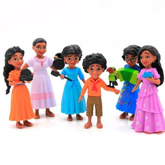 6 pcs Disney Encanto Mirabel Madrigal Figurines Jouet Princesse