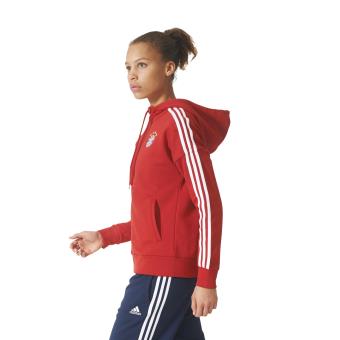 Adidas - Veste à capuche femme FC Bayern Munich 2017/2018 - vif 
