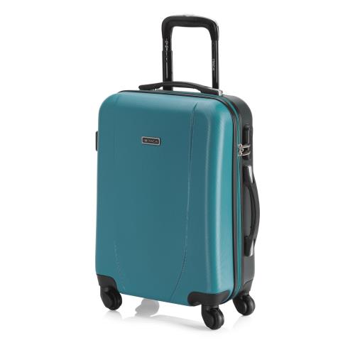 Valise cabine -abs- turquoise/anthracite Itaca