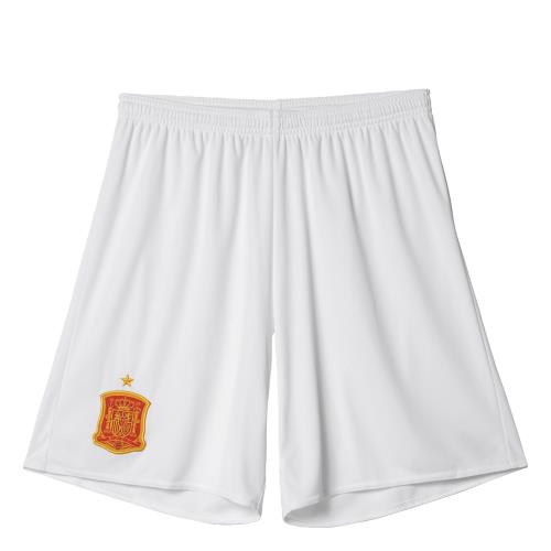 Adidas Extérieur Espagne 2016 blanc L Short Adulte Homme