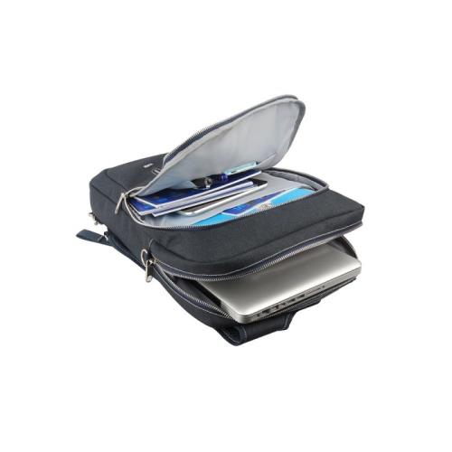 Sacoche pour Ordinateur Portable WE 15.6 Pouces Noir et Bleu - We