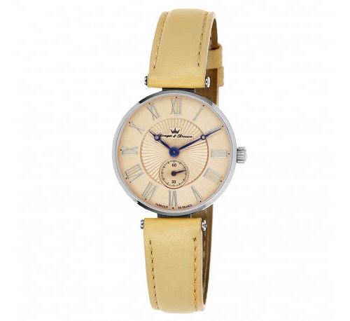 Montre YONGER & BRESSON Femme Beige - DCC 076/ES13