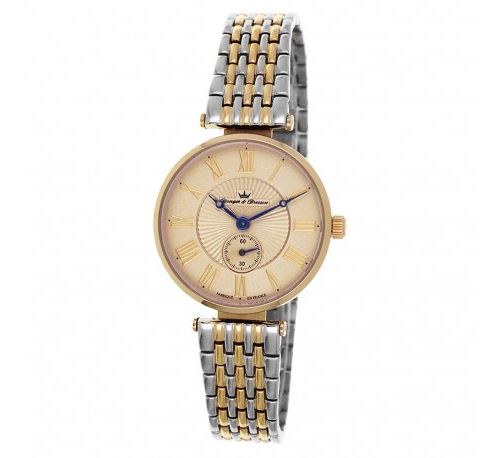Montre YONGER & BRESSON Femme Beige - DMB 076/EM