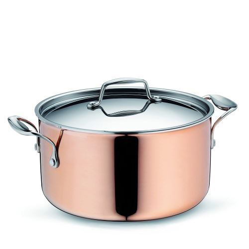 Faitout cuivre 24 cm + couvercle - 11147 - Kela line