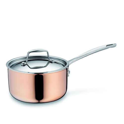 Casserole cuivre 20cm + couvercle - 11146 - Kela line