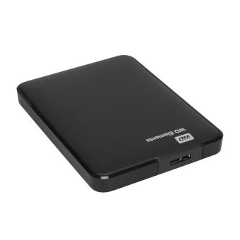 Disque dur externe Western Digital WD Elements Portable WDBUZG5000ABK - Disque  dur - 500 Go - externe (portable) - USB 3.0