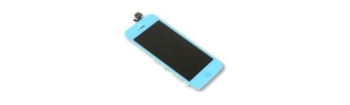 Ecran LCD et vitre tactile assemblés de rechange pour iPhone 5 (Bleu clair)