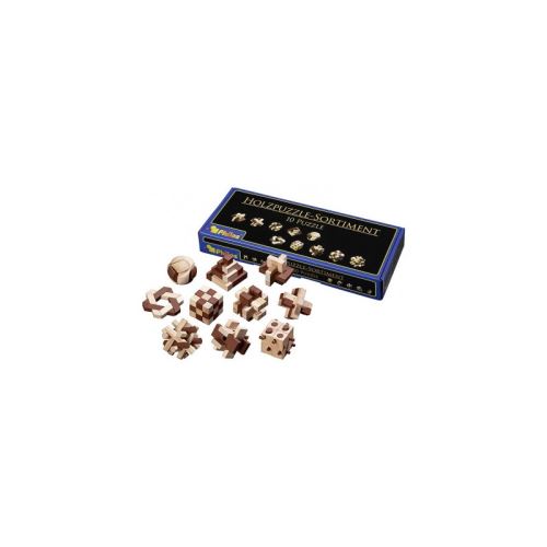 Puzzle 3D PHILOS EN BOIS 10 PUZZLES