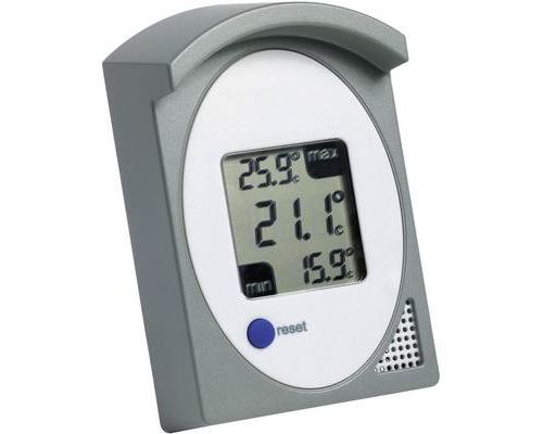 Thermomètre TFA 30.1017.10 gris
