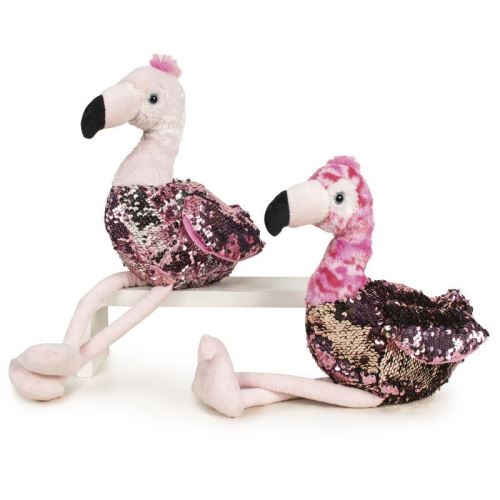 Assortiment de paillettes de flamenco farcies 40cm