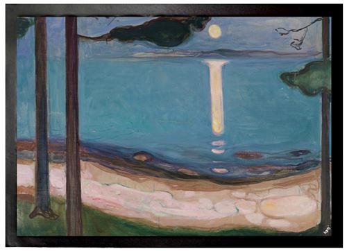 Edvard Munch Paillasson Essuie-Pieds - Clair De Lune, 1895 (50x70 cm)