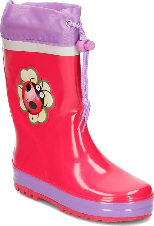 Playshoes bottes de pluie Lieveheersbeestje rose