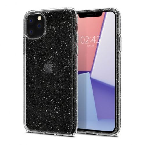 Coque Spigen liquid crystal Glitter transparent pour Iphone 11 Pro Max