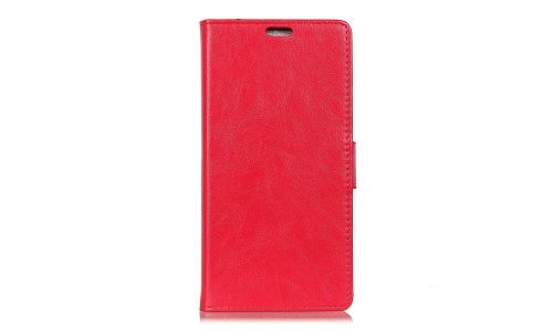 Etui type portefeuille rouge Xperia XA2-Ultra rabat latéral stand