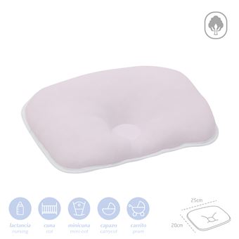 Coussin Anti Tete Plate 25x Cm Liso E Rose Cale Bebe Plan Incline Achat Prix Fnac