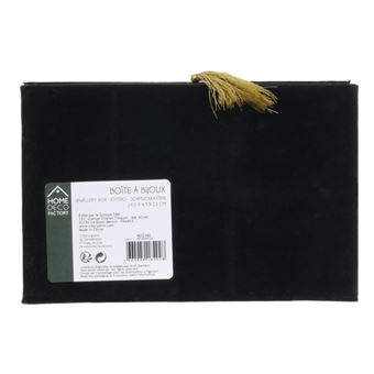 Boîte à bijoux Cmp Pompon Mirage Noir