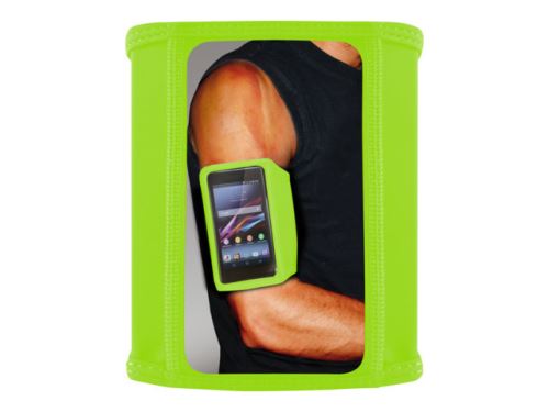 Ksix Mobile Tech T-ARMBAND S - Armpak voor mobiele telefoon - Lycra - zwart
