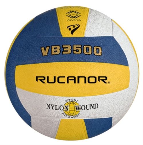 Rucanor volley - ball VB3500 taille jaune / bleu / blanc 5