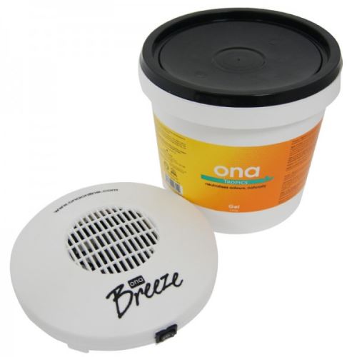 Destructeur d'odeurs Pack Ona Breeze Bundle Tropics - Diffuseur + Gel 4L