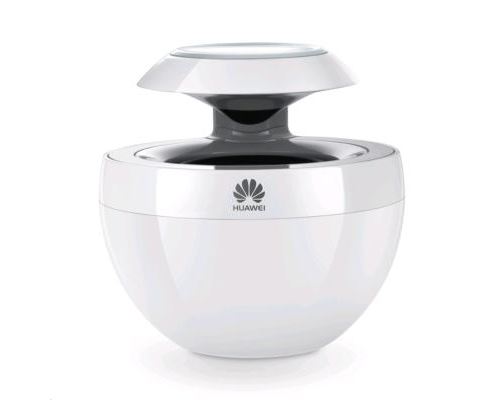 iNexStart Mini Haut-Parleur Portable Sphère Blanc Bluetooth Huawei AM08 Swan avec Son 360 Degrés