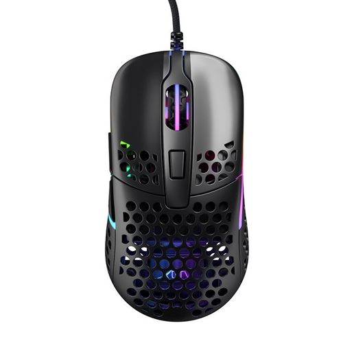 Xtrfy M42 - Muis - optisch - met bekabeling - USB - zwart - detailhandel