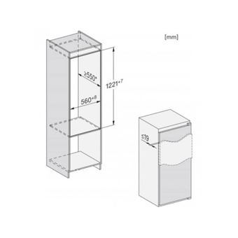 MIELE Réfrigérateur encastrable 1 porte K 7314 F