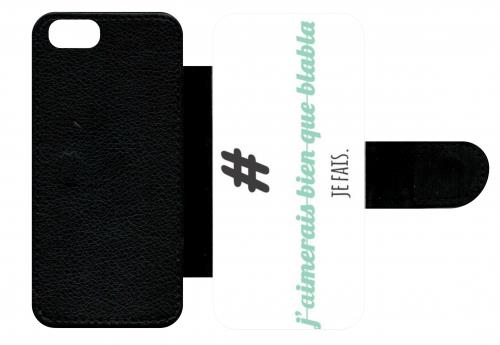 Etui À Rabat Apple Iphone 5s Bla Bla Je Fais