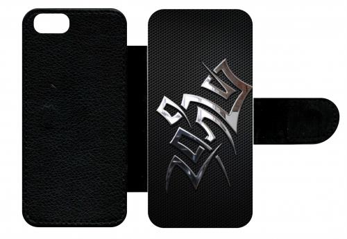 Etui À Rabat Apple Iphone 5s Tribal Chrome