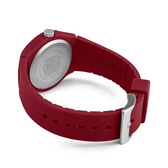 Montre superdry rouge deals