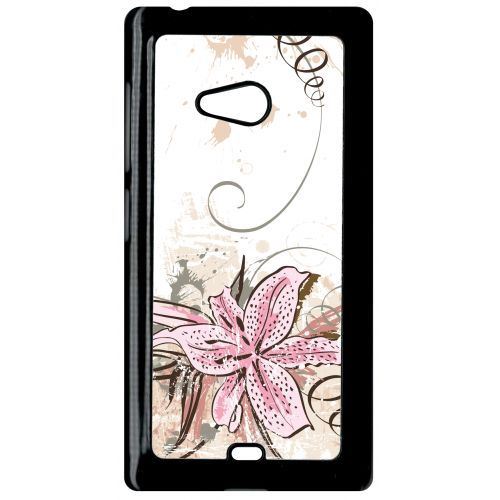 Coque microsoft lumia 540 lily with grunge floral