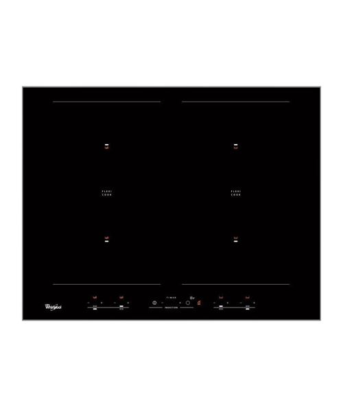 Whirlpool ACM 829 / NE - Table de cuisson à induction - 4 plaques de cuisson - Niche - largeur : 56 cm - profondeur : 49 cm - noir