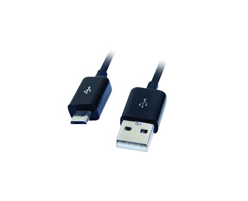 APM France 570174 Câble Micro USB avec Chargeur/Synchronisation pour Samsung Galaxy S/S2/S3/Note/Note 2 1,50 m