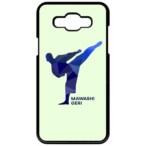 Coque Samsung Galaxy Grand 3 Karate Coup De Pied Mawashi Geri