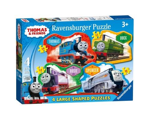Puzzle 10 Pièces : 4 Puzzles - Thomas & Friends, Ravensburger