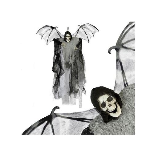Pendentif de squelette (60 x 50 cm) Gris Ailes