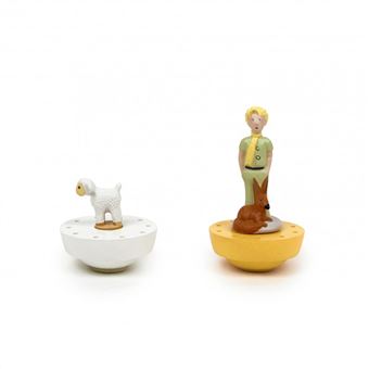 Boite à musique avec 2 figurines Trousselier Le petit prince Dancing Bleu ciel