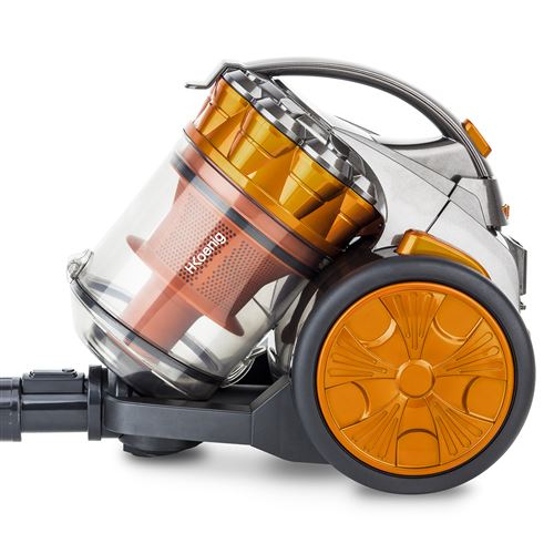 Aspirateur sans sac H.Koenig STC60 Compact triple A 700 W Orange