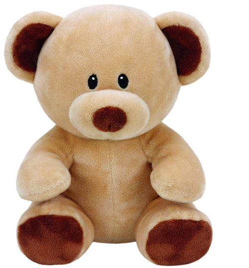 Ty - TY32157 - Baby Ty - Peluche Bundles l'Ours Brun 20 cm