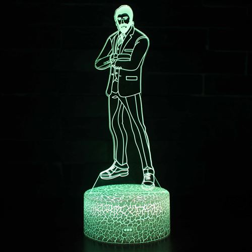 Lampe 3D Tactile Veilleuses Enfant 7 Couleurs avec Telecommande - Fortnite #3